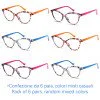 Reading glasses - Two-tone Frame - NV3145 - Wholesale Pack of 6
