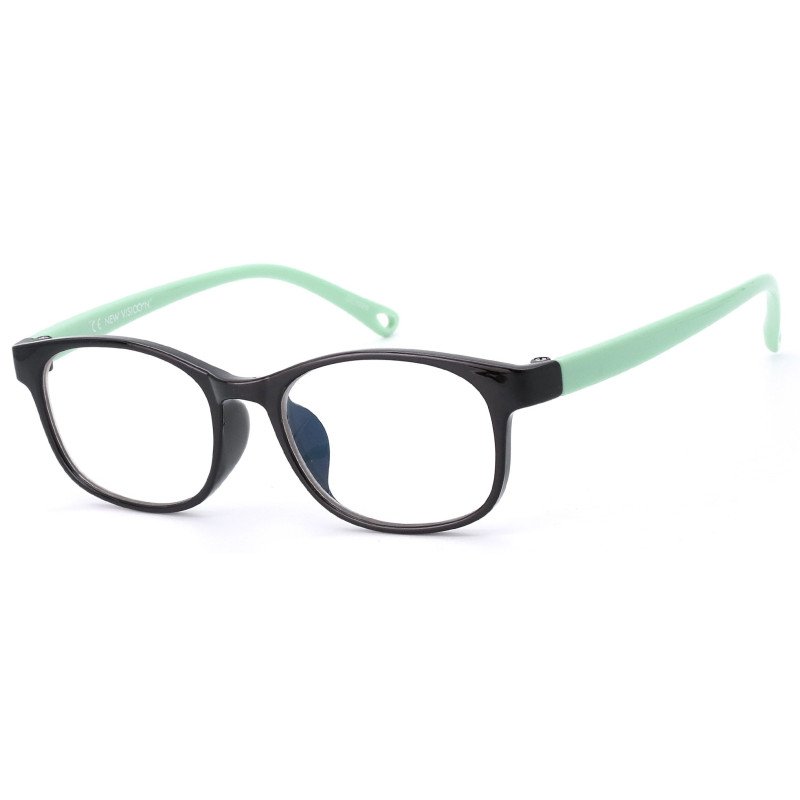 Occhiali neutri anti luce blu - Occhiali per bambini - Montatura TR90 - B107