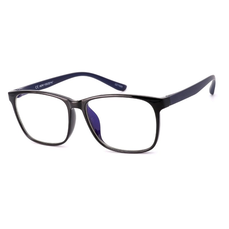 Occhiali neutri anti luce blu - Montatura TR90 - B6046