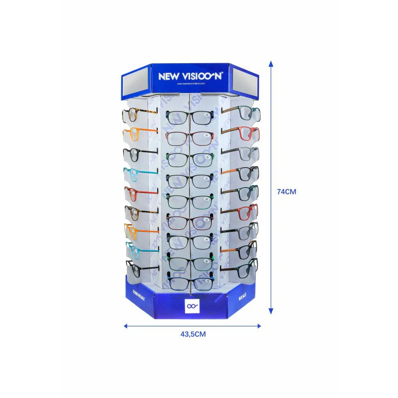 Counter display for reading glasses - NVBC054-NV - 108 pieces
