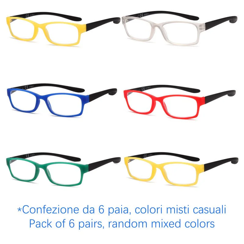 Reading glasses - Neck Hanging - NV0169 - Wholesale Pack of 6