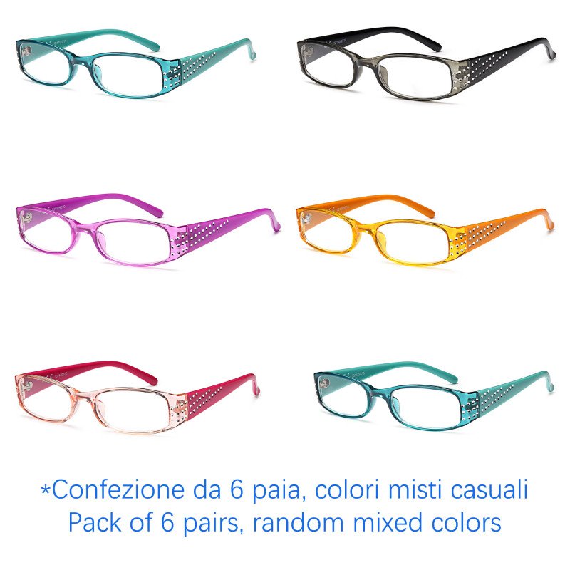 Reading glasses - brilliant - NV0176 - Wholesale Pack of 6