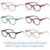 Reading glasses - Blue Light Blocking - NV1157-B - Wholesale Pack of 6