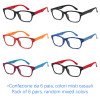 Reading glasses - Two-tone Frame - NV1164 - Wholesale Pack of 6