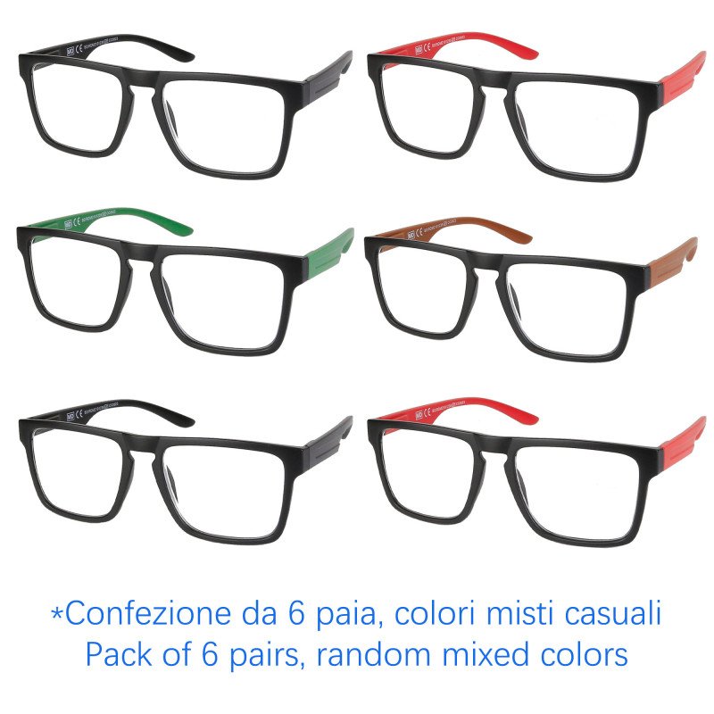 Reading glasses - Lightweight Frame - NV1270 - Wholesale Pack of 6