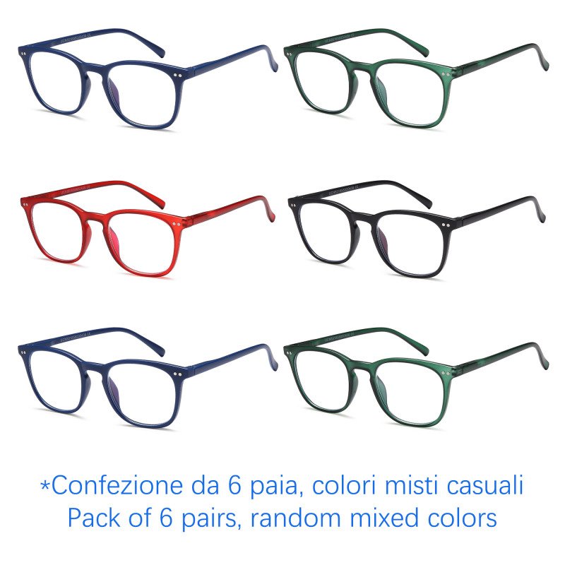 Reading glasses - Lightweight Frame - NV1362 - Wholesale Pack of 6
