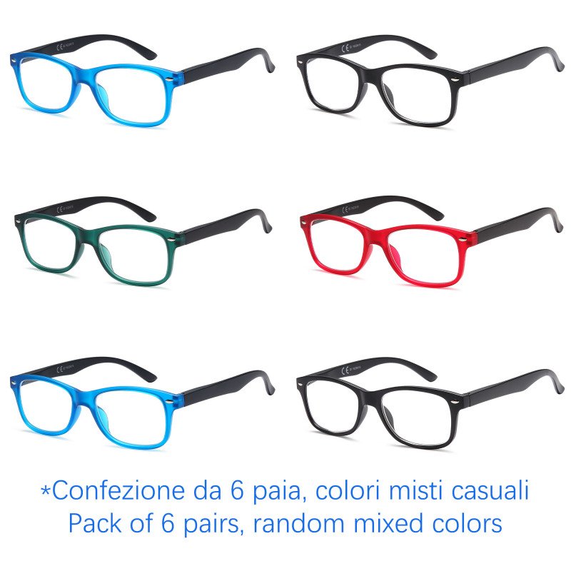 Reading glasses - Lightweight Frame - NV3138 - Wholesale Pack of 6