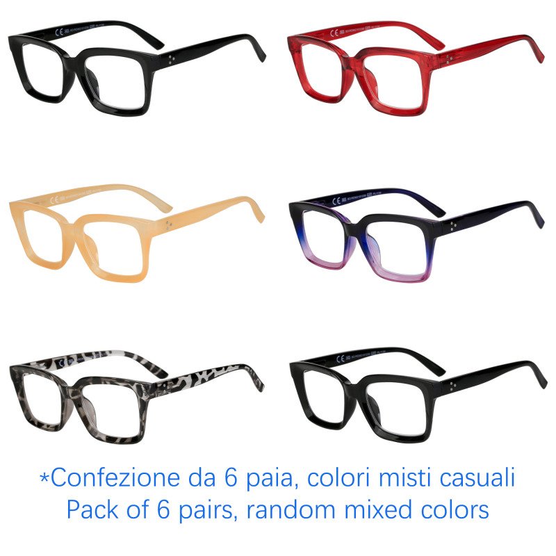 Reading glasses - Lightweight Frame - NV3856 - Wholesale Pack of 6