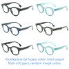 Occhiali da lettura premontati - Anti Luce Blu - NV4396-B - Confezione da 6 Paia