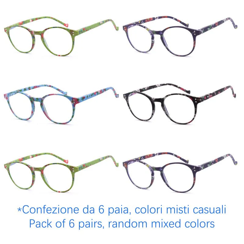 Reading glasses - Anti-reflective - NV4622-A - Wholesale Pack of 6