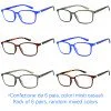 Reading glasses - Frame TR90 - Anti-reflective - NV4745-A - Wholesale Pack of 6