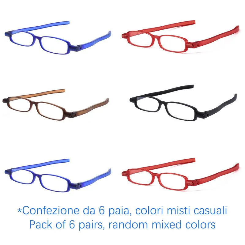 Reading glasses - TR90 - Folding - NV4868 - Wholesale Pack of 6