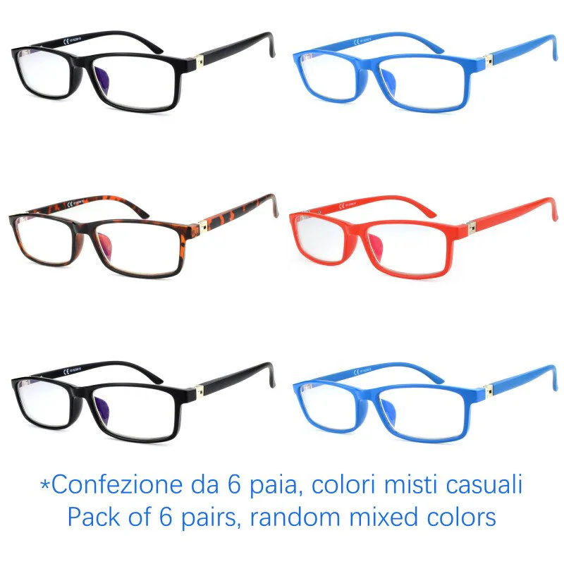 Reading glasses - Anti-reflective  - Resin PC - NV4929A - Wholesale Pack of 6
