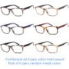 Reading glasses - Two-tone Frame - NV6787 - Wholesale Pack of 6