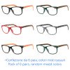 Reading glasses - Two-tone Frame - NV6909 - Wholesale Pack of 6