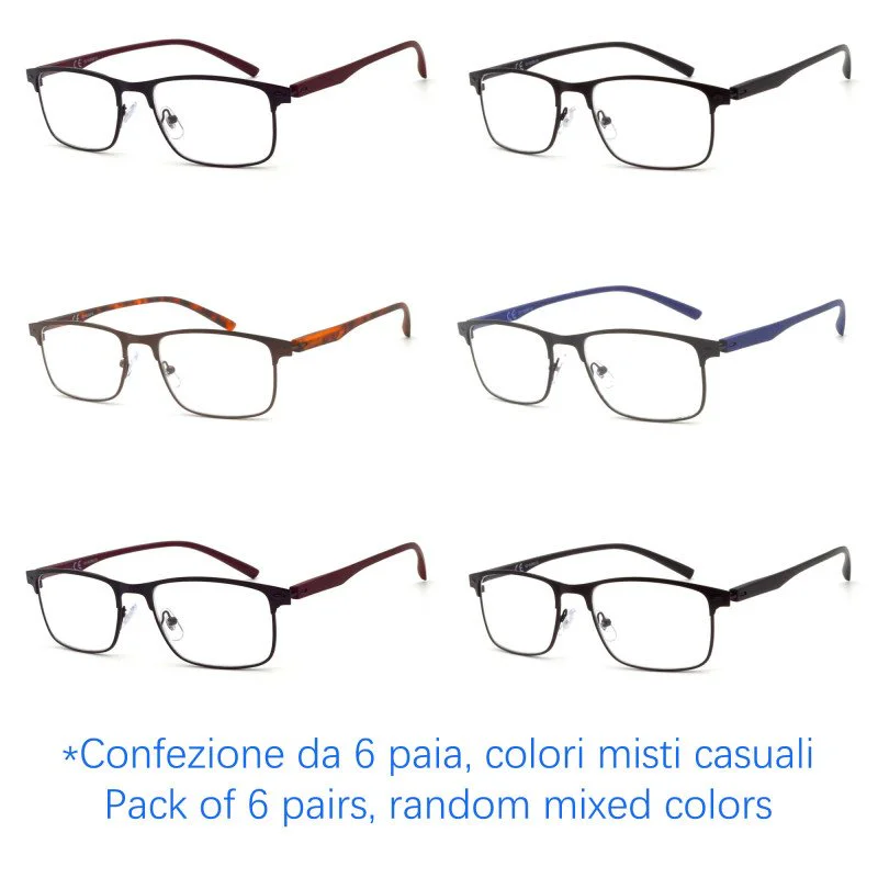 Reading glasses - Lightweight Frame - NV8163 - Wholesale Pack of 6