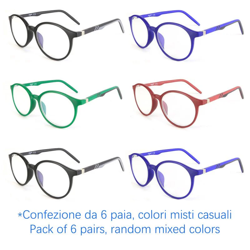 Reading glasses  - Anti-reflective - NV8934A - Wholesale Pack of 6