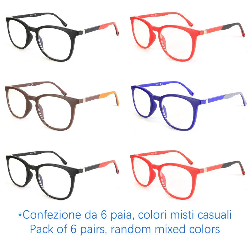 Reading glasses - Anti-reflective - NV8972A - Wholesale Pack of 6