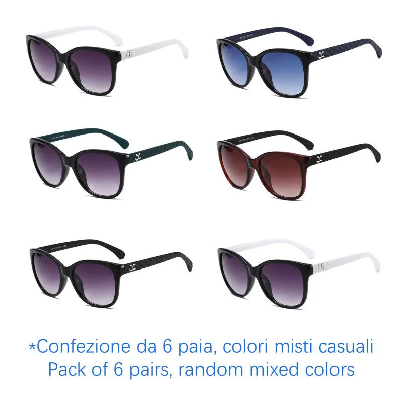 Occhiali da sole - protezione 100% UV400 - N-1675 - Confezione da 6 Paia Occhiali da sole - protezione 100% UV400 - N-1675 - Confezione da 6 Paia