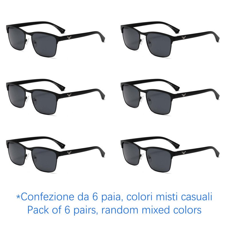 Occhiali da sole - protezione 100% UV400 - N-2663 - Confezione da 6 Paia Occhiali da sole - protezione 100% UV400 - N-2663 - Confezione da 6 Paia