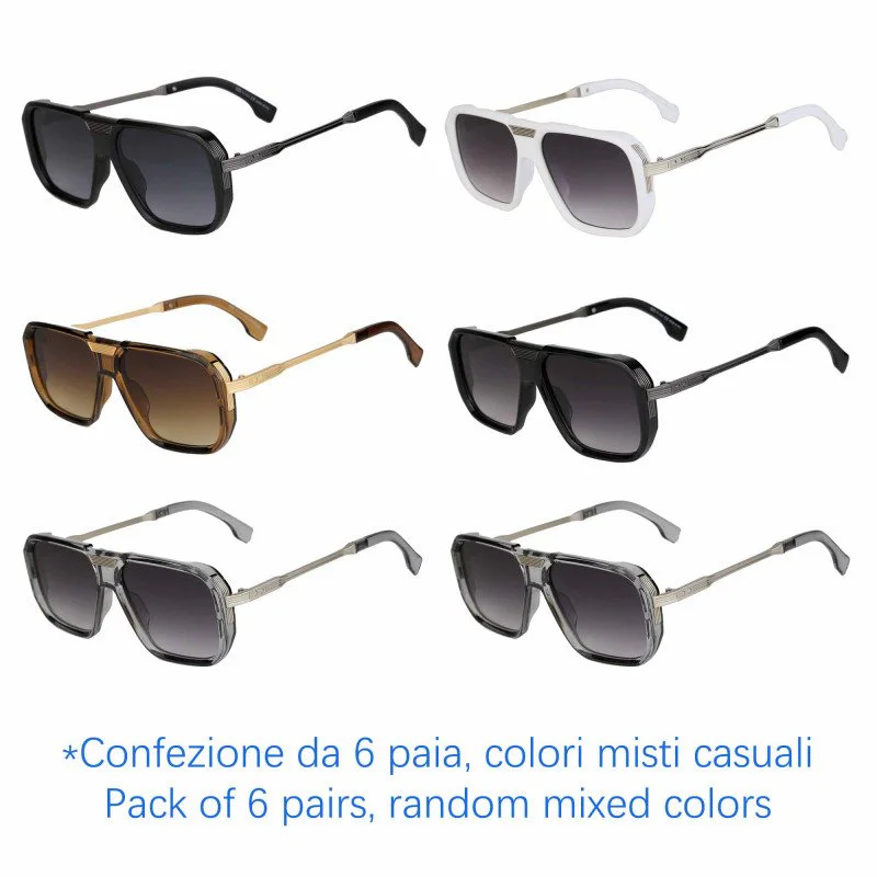 Sunglasses - protection 100% UV - N-3819- Wholesale Pack of 6