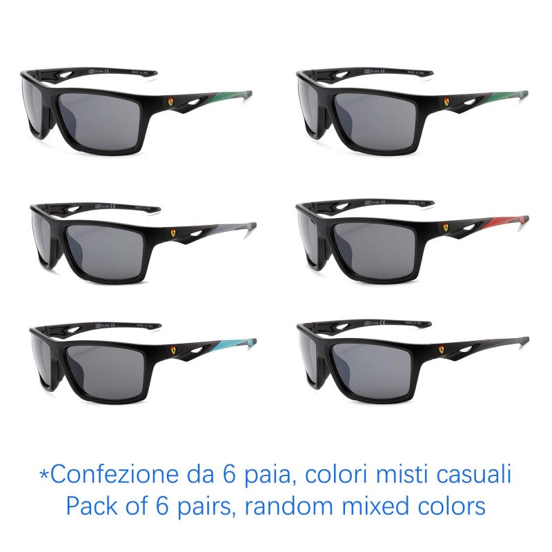 Occhiali da sole - protezione 100% UV400 - N-4271 - Confezione da 6 Paia Occhiali da sole - protezione 100% UV400 - N-4271 - Confezione da 6 Paia