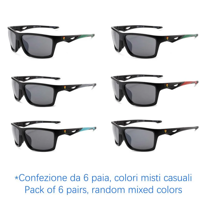 Sunglasses - protection 100% UV - N-4271 - Wholesale Pack of 6 Sunglasses - protection 100% UV - N-4271 - Wholesale Pack of 6