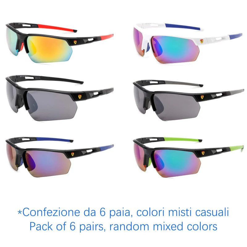 Sunglasses - sport - N-4274A - Wholesale Pack of 6 Sunglasses - sport - N-4274A - Wholesale Pack of 6