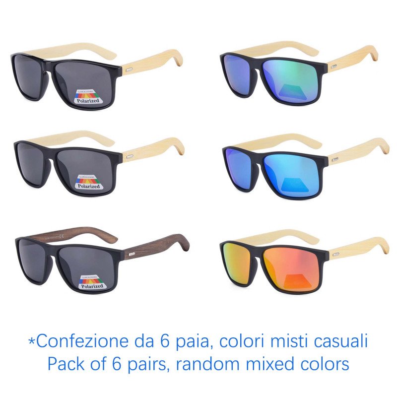 Occhiali da Sole - Polarizzati - N-B934 - Confezione da 6 Paia