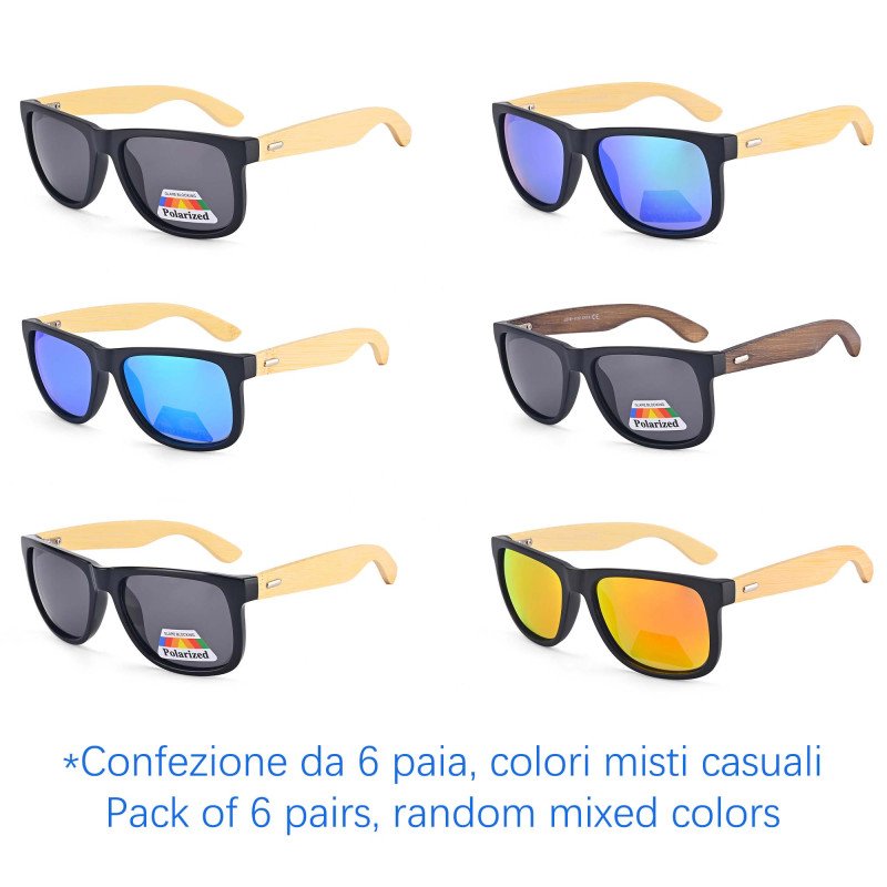 Occhiali da Sole - Polarizzati - N-B941 - Confezione da 6 Paia