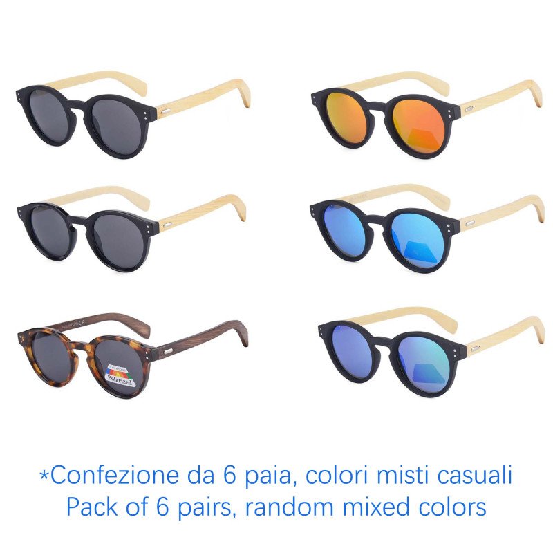 Occhiali da Sole - Polarizzati -  N-B965 - Confezione da 6 Paia