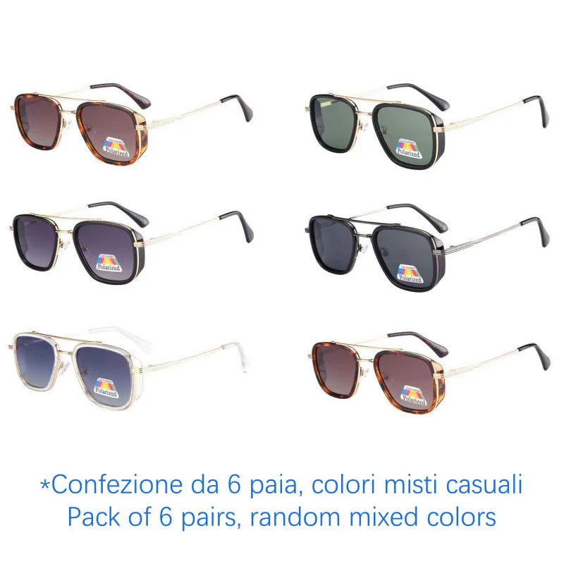 Occhiali da Sole - Polarizzati - P-9343 - Confezione da 6 Paia