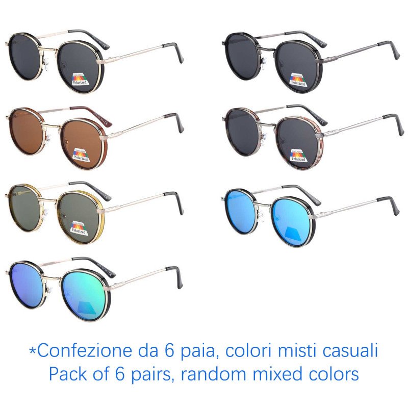 Sunglasses - Polarized - P-9344 - Wholesale Pack of 6