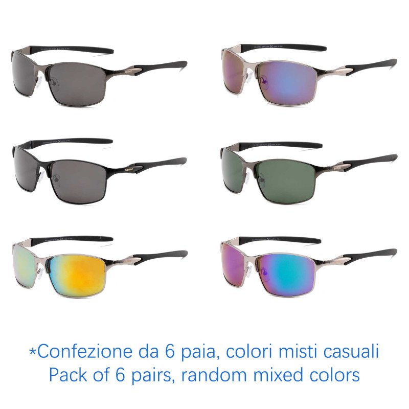 Sunglasses - Polarized - SP-9347 - Wholesale Pack of 6