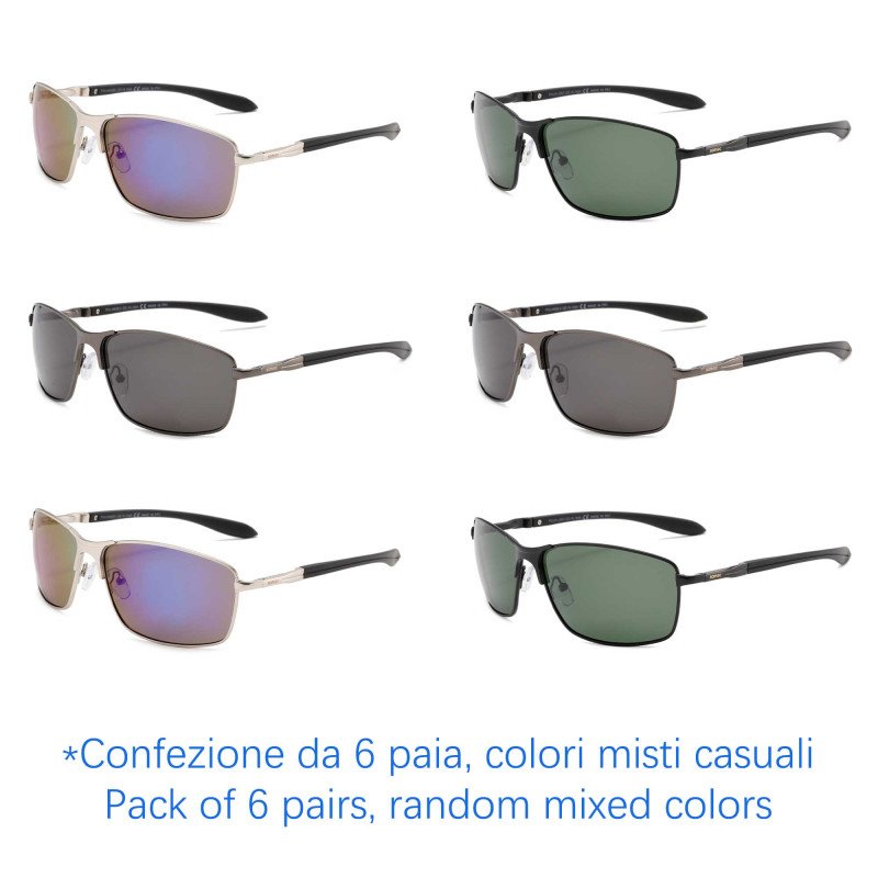 Sunglasses - Polarized - SP-9366 - Wholesale Pack of 6
