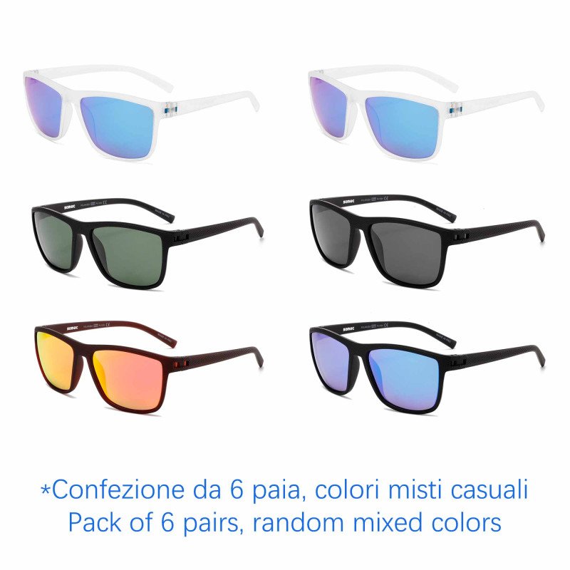 Sunglasses - Polarized - SP-9390 - Wholesale Pack of 6